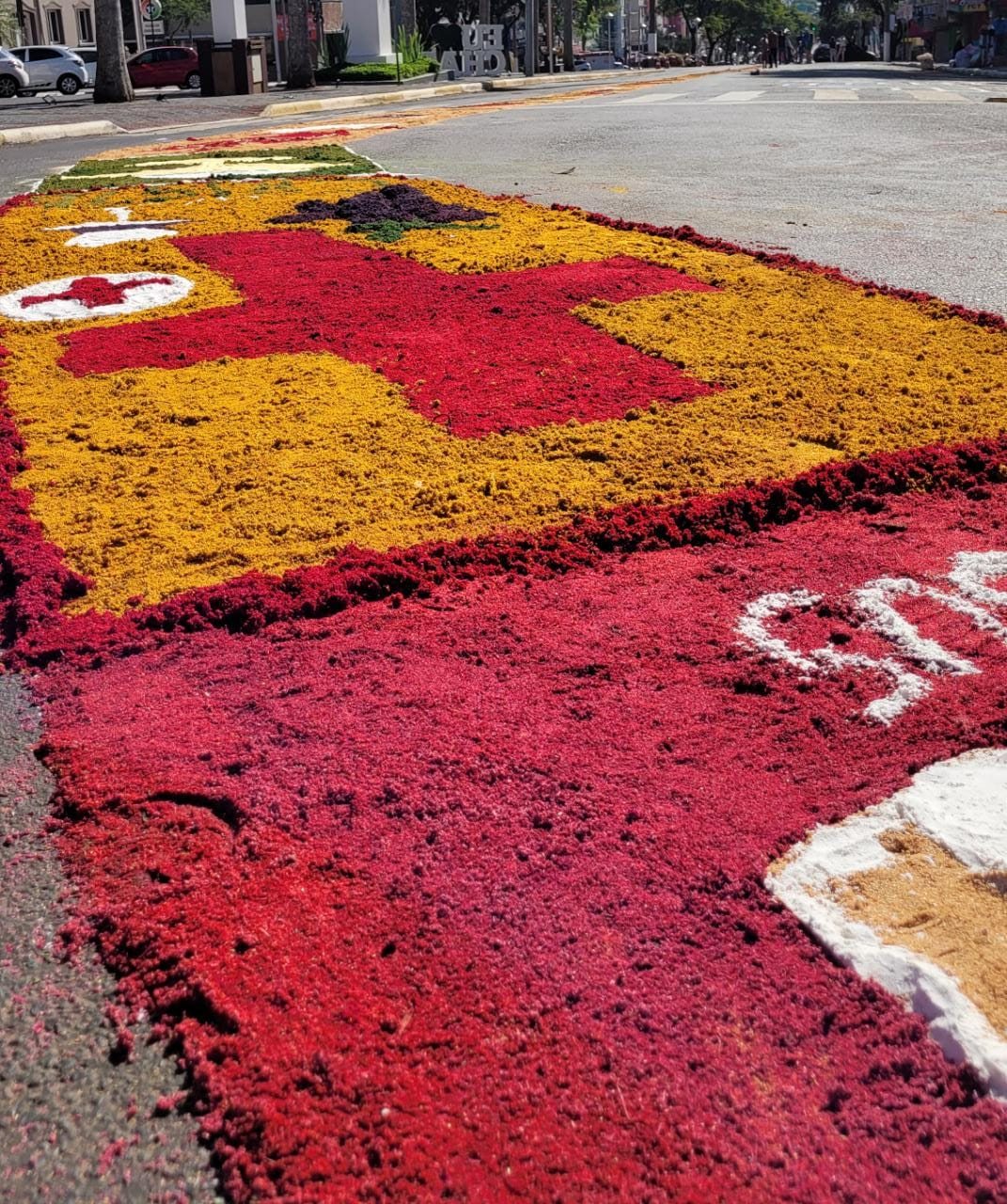 Tradicionais Tapetes Decoram As Ruas De Chapec Di Regional Portal