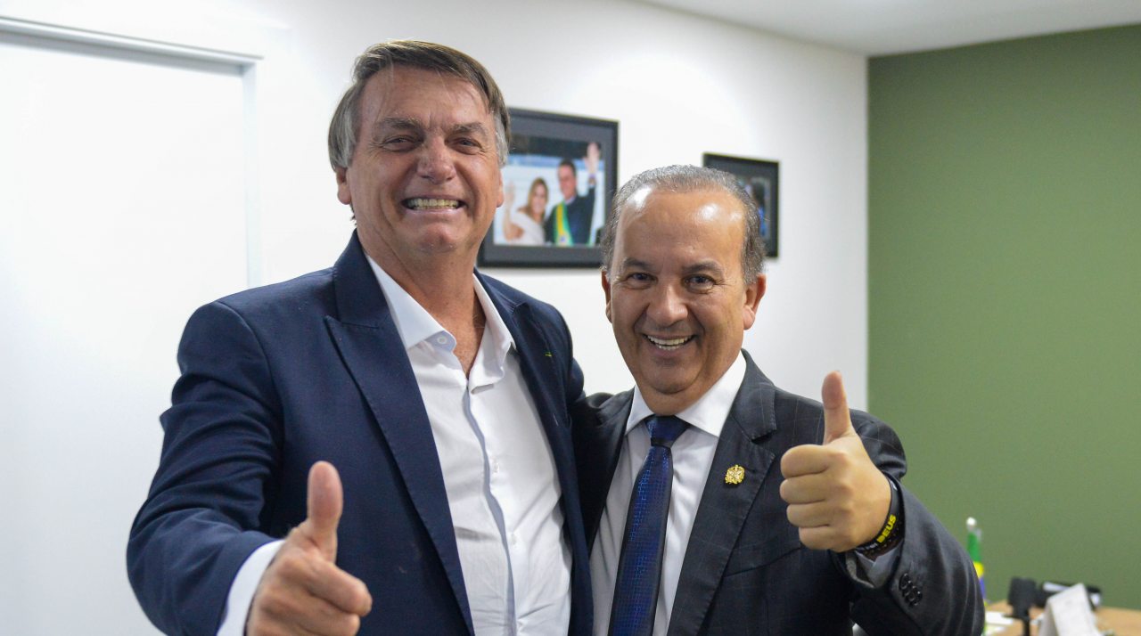 Jorginho Mello Se Encontra Bolsonaro E A Sua Esposa Michelle DI