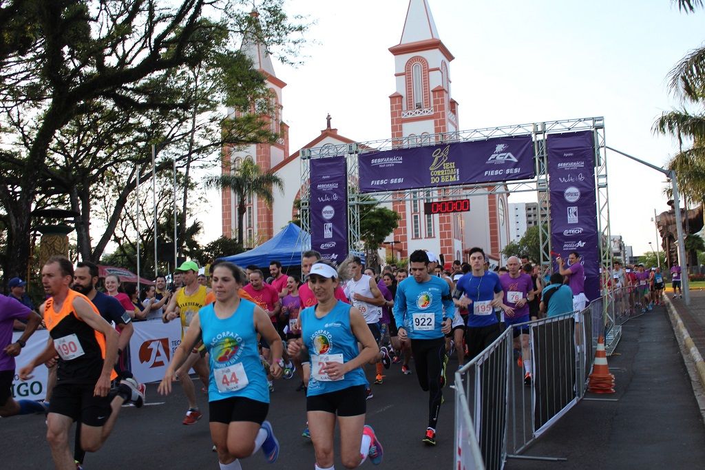 Em Maio Chapec Recebe A Etapa Do Circuito Sesi Corridas Do Bem