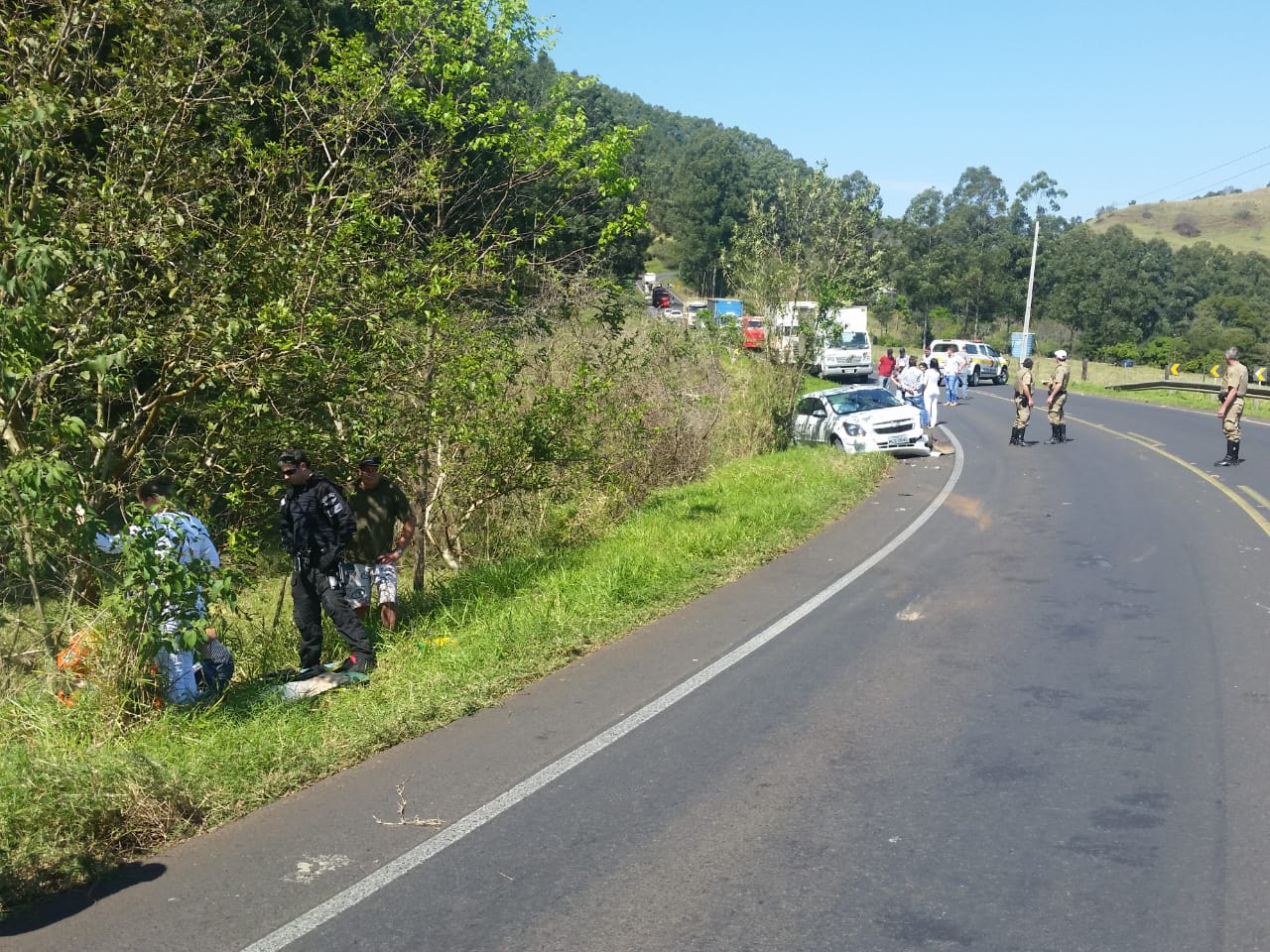 Acidente Deixa V Tima Gravemente Ferida Em Coronel Freitas Di