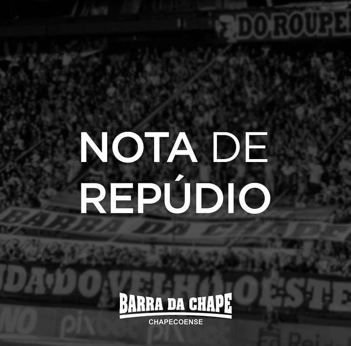 Torcida Organizada Repudia Fala De Vice-presidente Da Chapecoense - DI ...