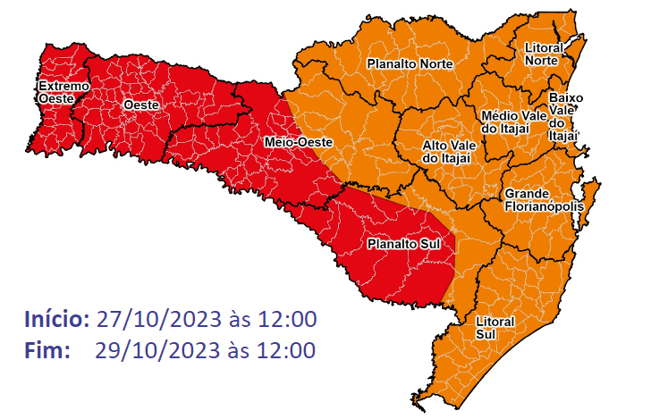 Defesa Civil Alerta Para Risco Muito Alto De Alagamentos E