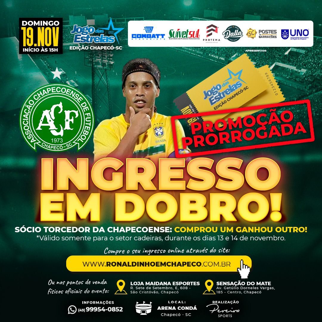 As estrelas da Chapecoense – Fut Pop Clube