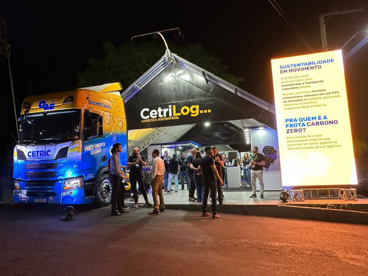 CETRIC e CTN anunciam parceria pioneira com caminhão 100% movido a ...