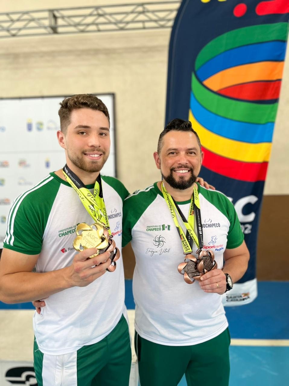 Chapecó conquista três medalhas de Ouro no quarto dia de Joguinhos Abertos  de SC